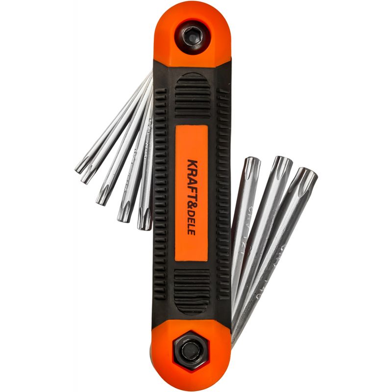 Zestaw imbusów składanych 8 el. torx KD11935