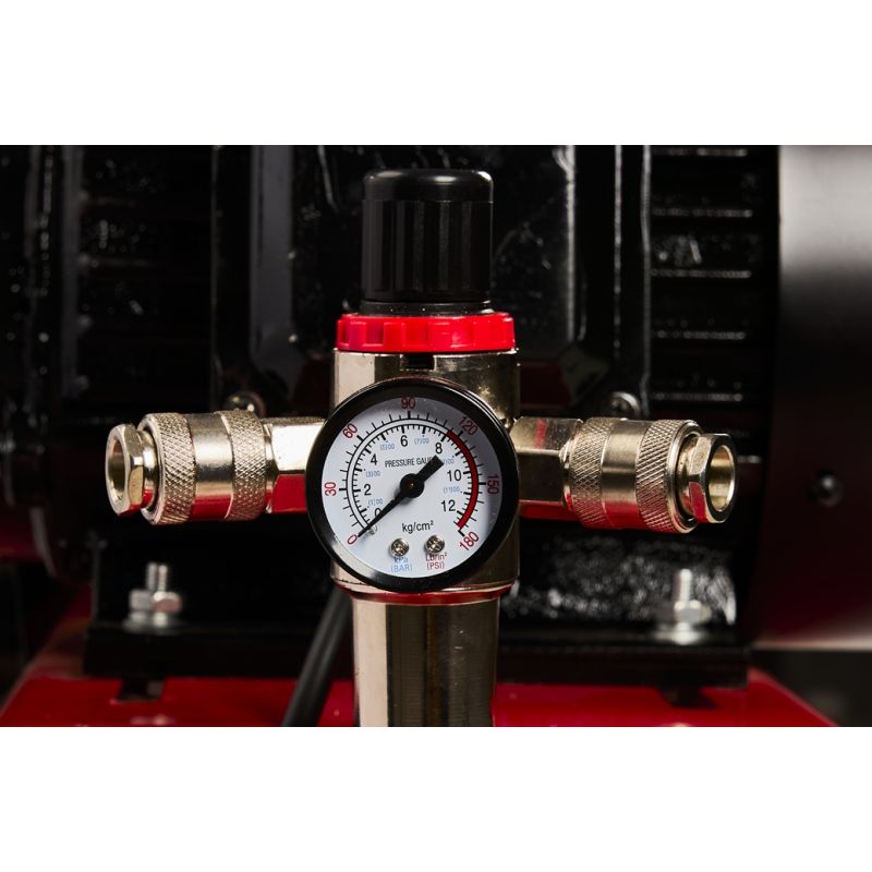 Olejový kompresor 200L 3 valce KD1474 + separátor