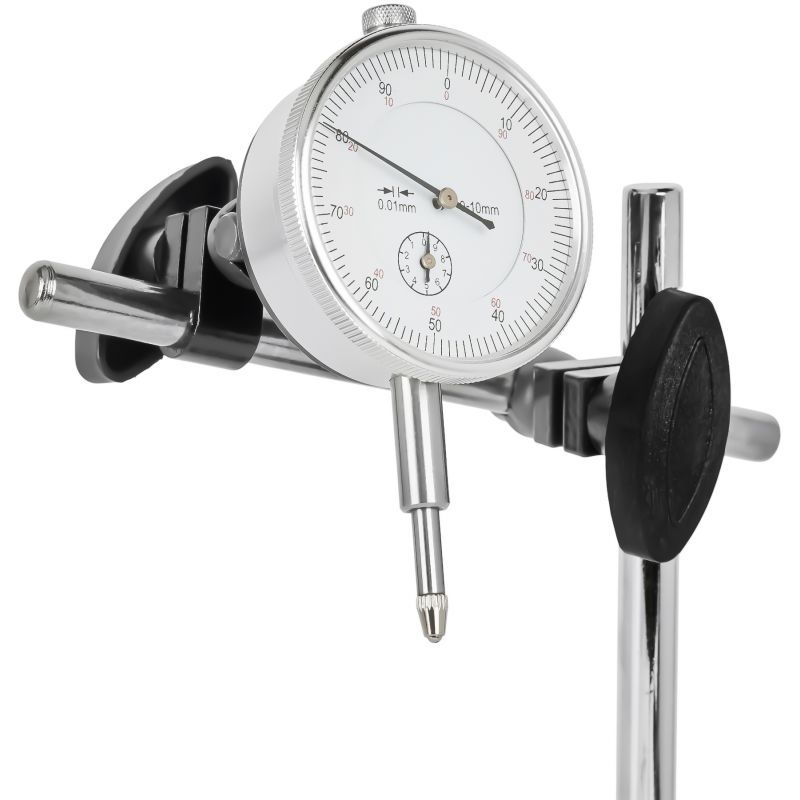 Czujnik zegarowy + statyw magnetyczny 0-10mm + końcówki KD11291