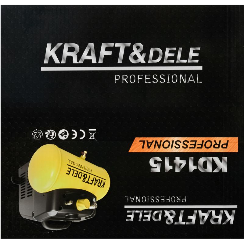 Kompresor bezolejowy 6L 8bar KD1415