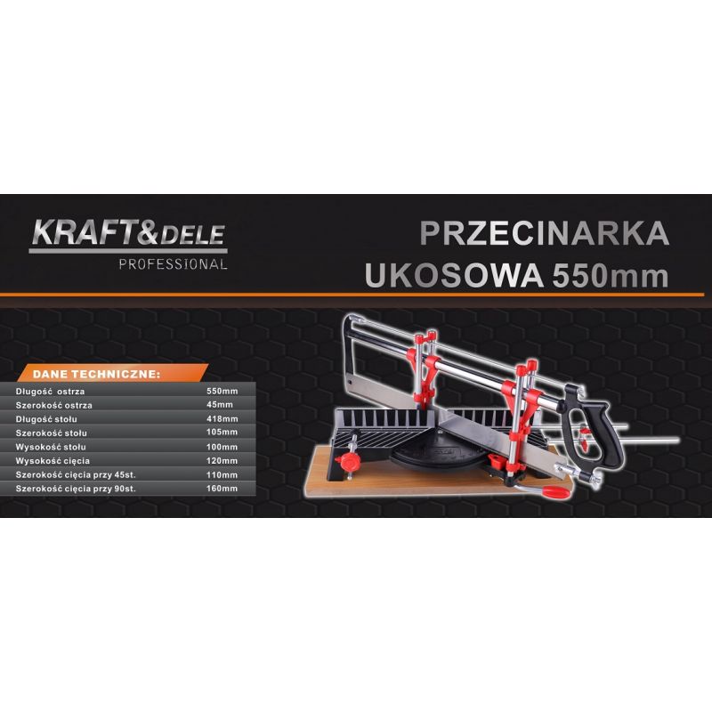 Przecinarka ukośna 550mm KD598