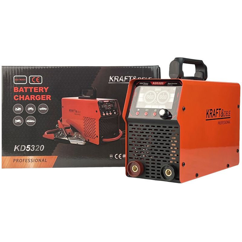 Prostownik z rozruchem 12/24V 50-800Ah 55A rozruch 500A KD5320