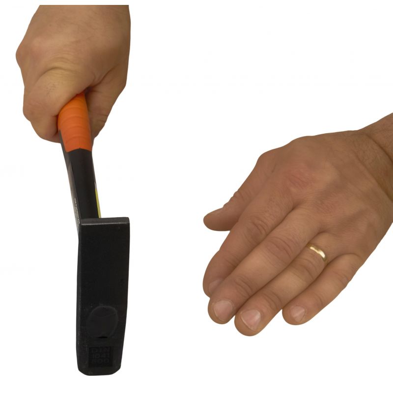 Młotek maszynisty fiberglass 500g