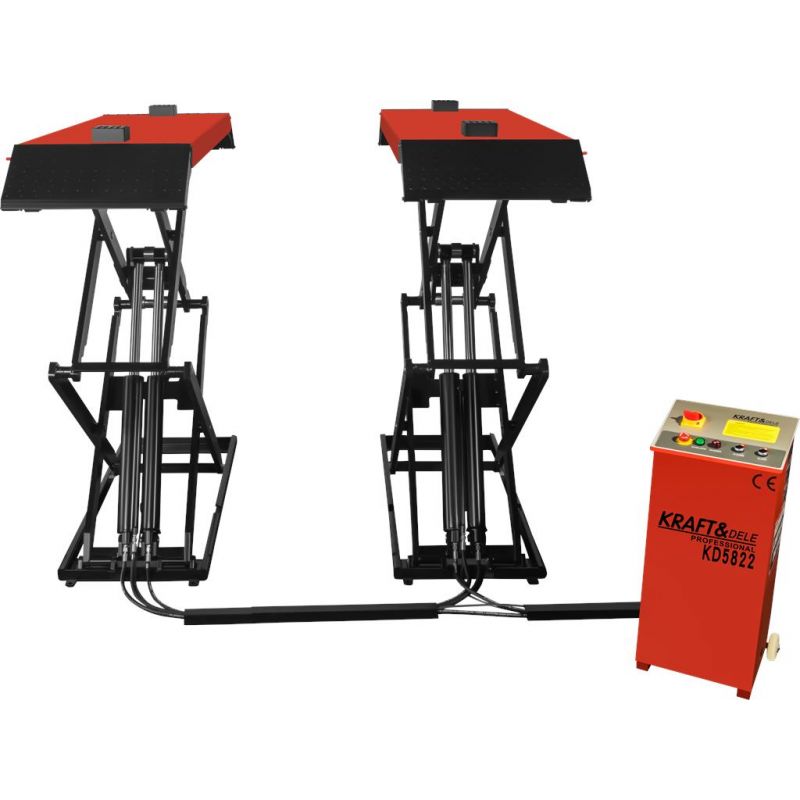 Podnośnik samochodowy nożycowy automatyczny KD5822