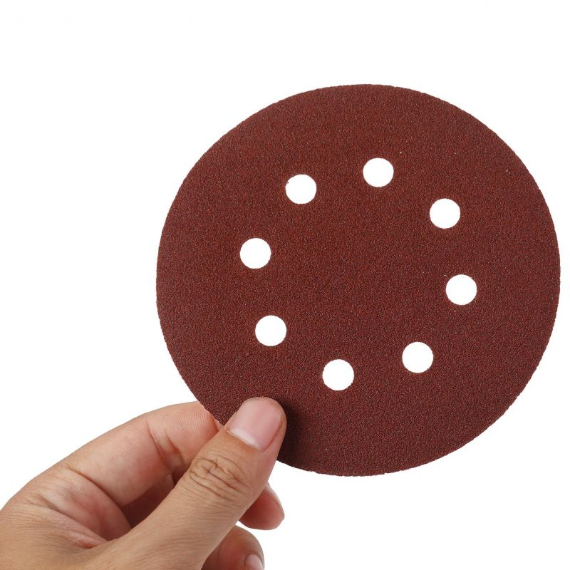 Papier ścierny 50szt. krążek 125mm P80 na rzep KD11809