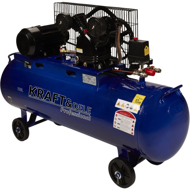 Olejový kompresor 150L 2 valce KD4060