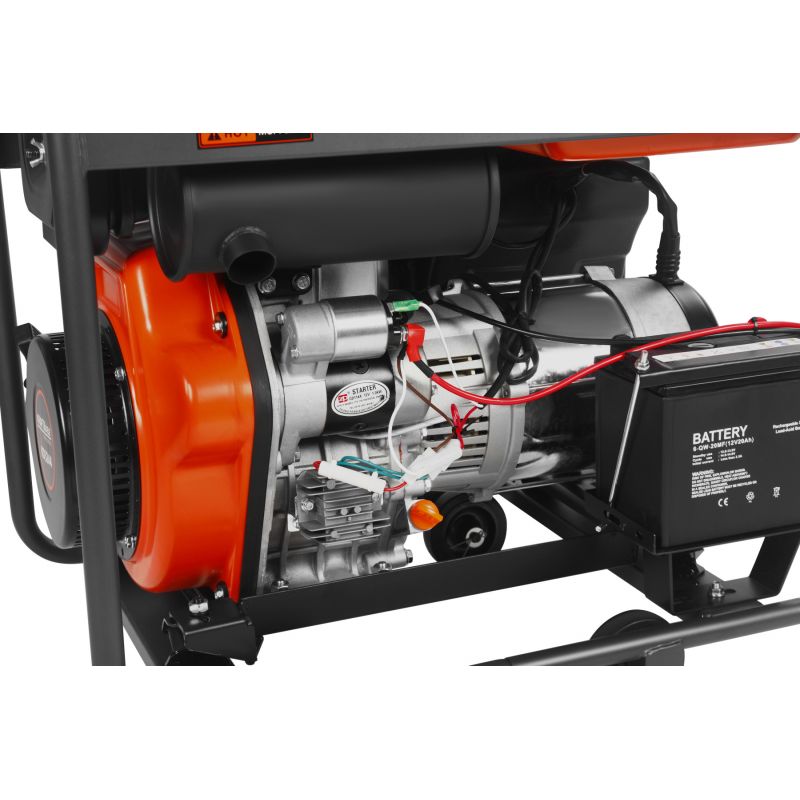 Generátor 7kW Diesel 230V 32A KD3244