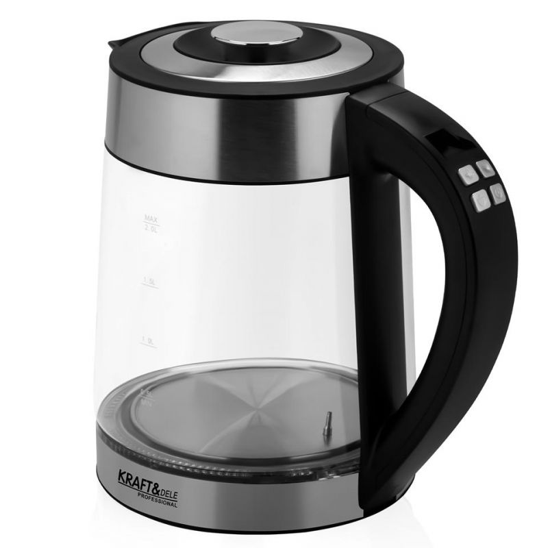 Elektrická kanvica, 2500 W, 2 l, s reguláciou teploty, model KD4119