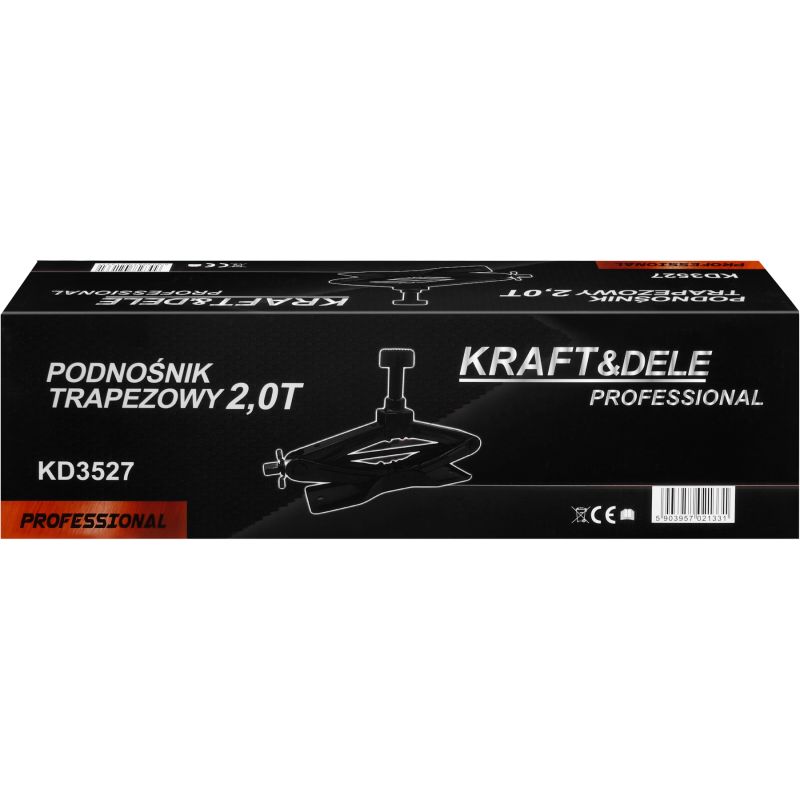 Podnośnik trapezowy 2T 135-445mm KD3527