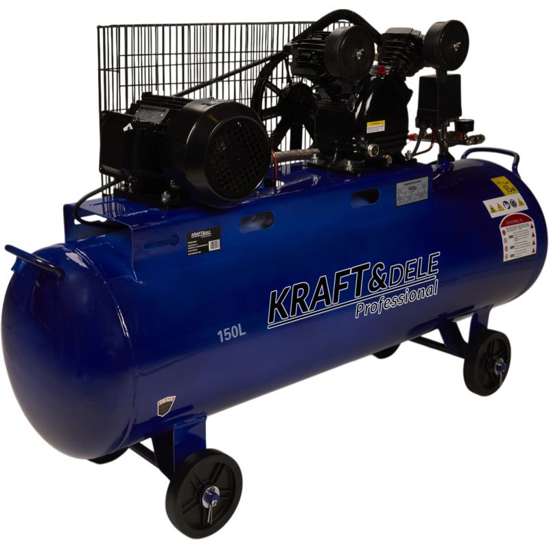 Olejový kompresor 150L 2 valce KD4060
