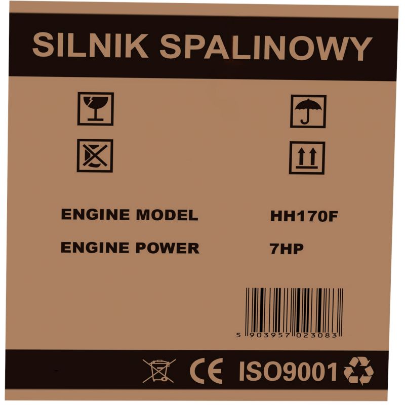 Silnik spalinowy 7KM wałek 20mm KD638