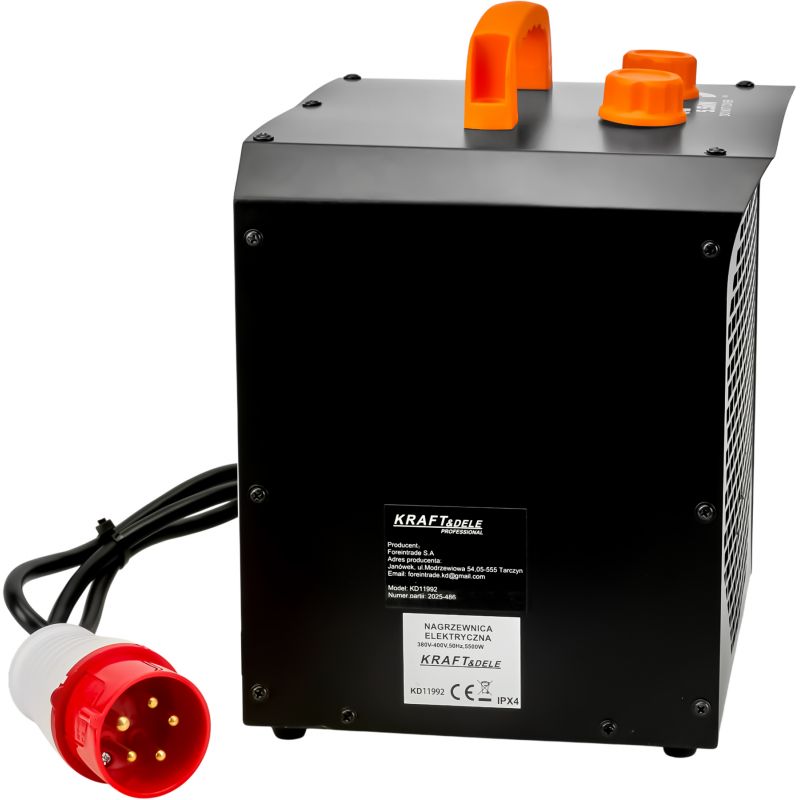 Elektrický ohrievač 5500 W, model KD11992