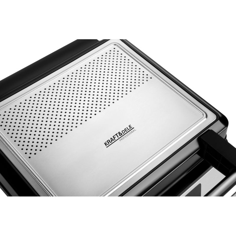 Gofrownica z wyświetlaczem LED 2200W KD4203