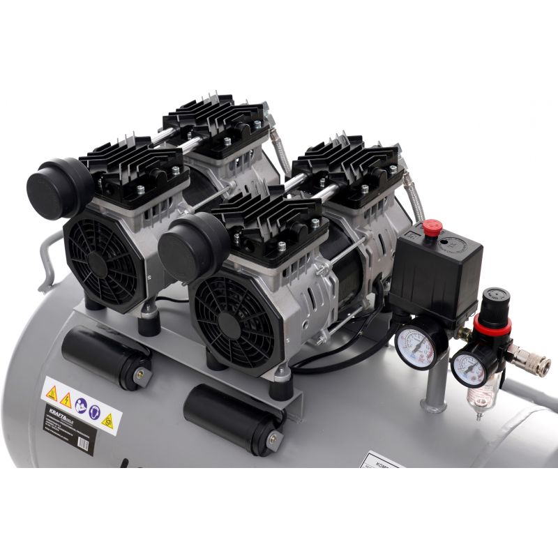 Kompresor bezolejowy 100L / 2 x 1500W KD1398