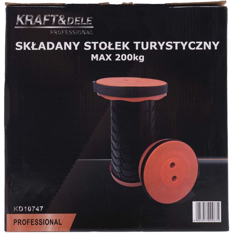 Stołek turystyczny max 200 kg KD10747