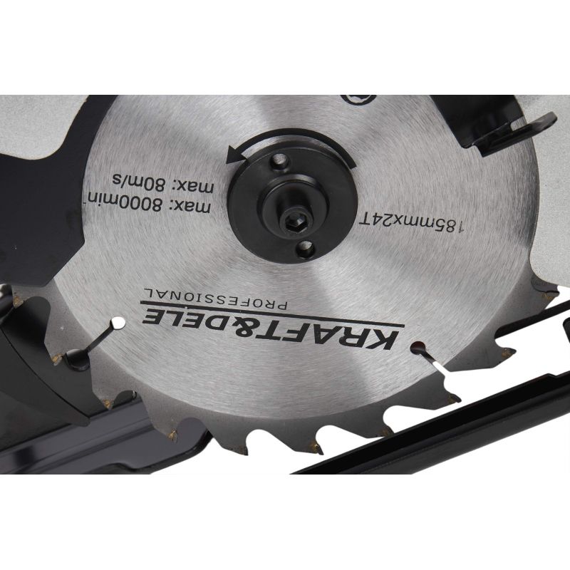 Pilarka ręczna tarczowa 2850W laser KD1719