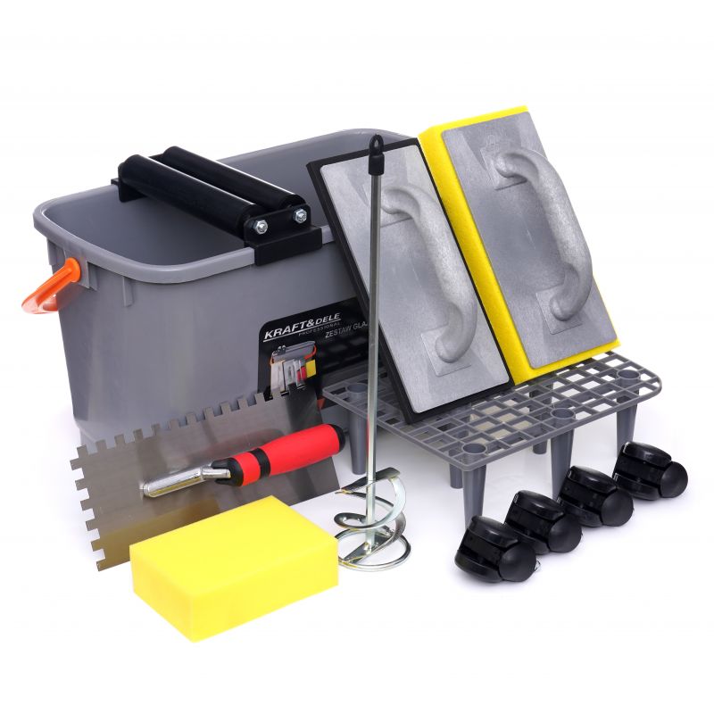Wiadro glazurnicze 24L zestaw KD10785