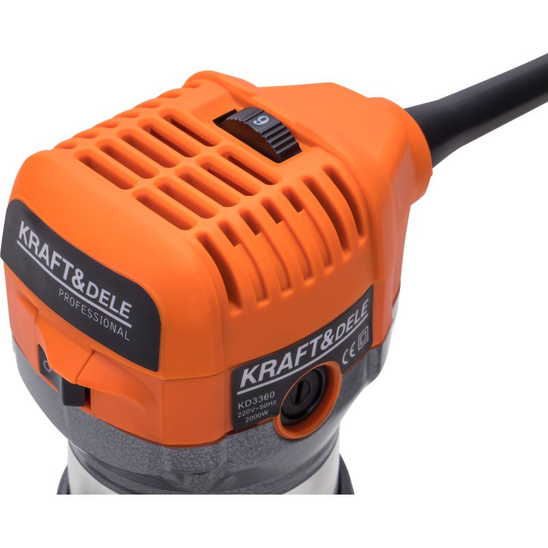 Frezarka górnowrzecionowa 2000W 6/8mm KD3360