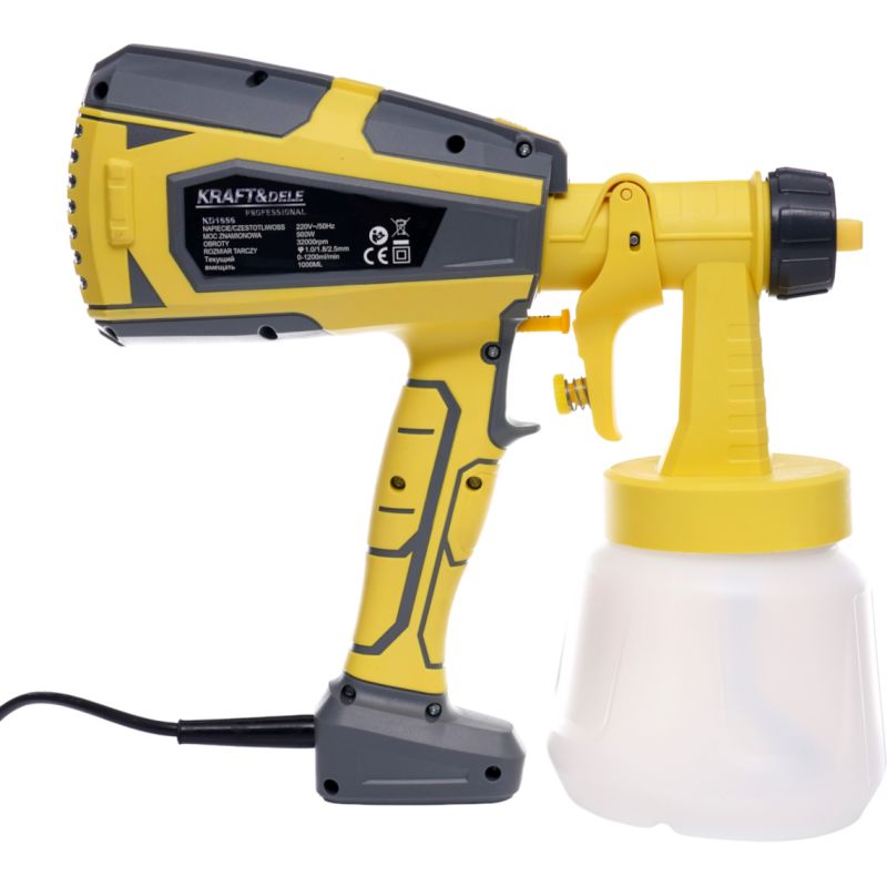 Pistolet natryskowy 500W 1000ml KD1656