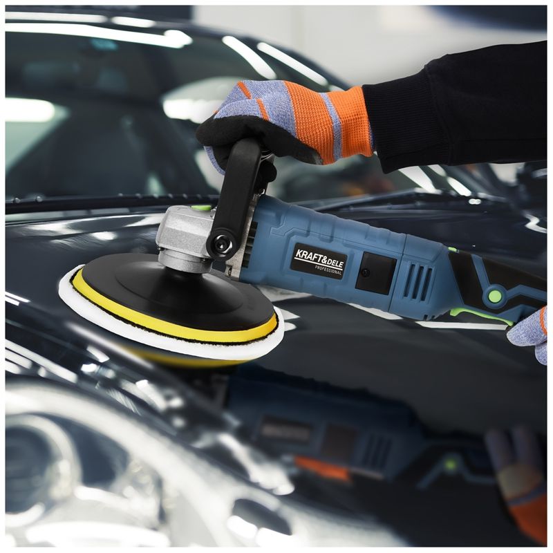 Polerka elektryczna 2650W 180mm 800-3300 rpm zestaw XXL KD3079