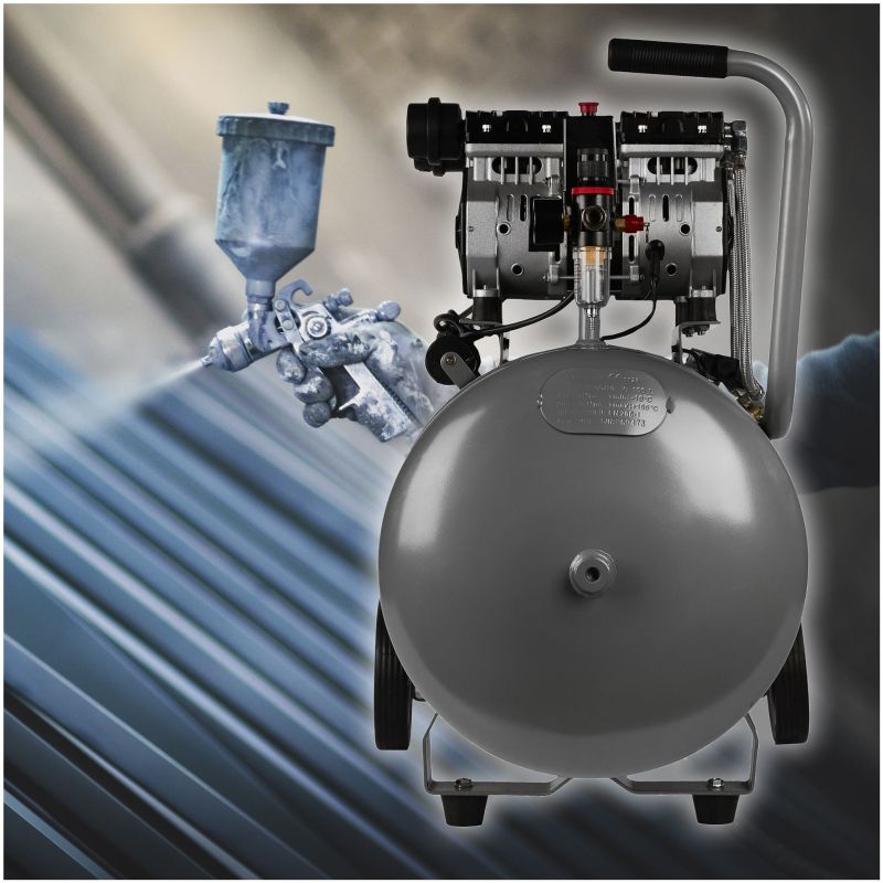 Kompresor bezolejowy 100L / 2 x 1500W KD1398