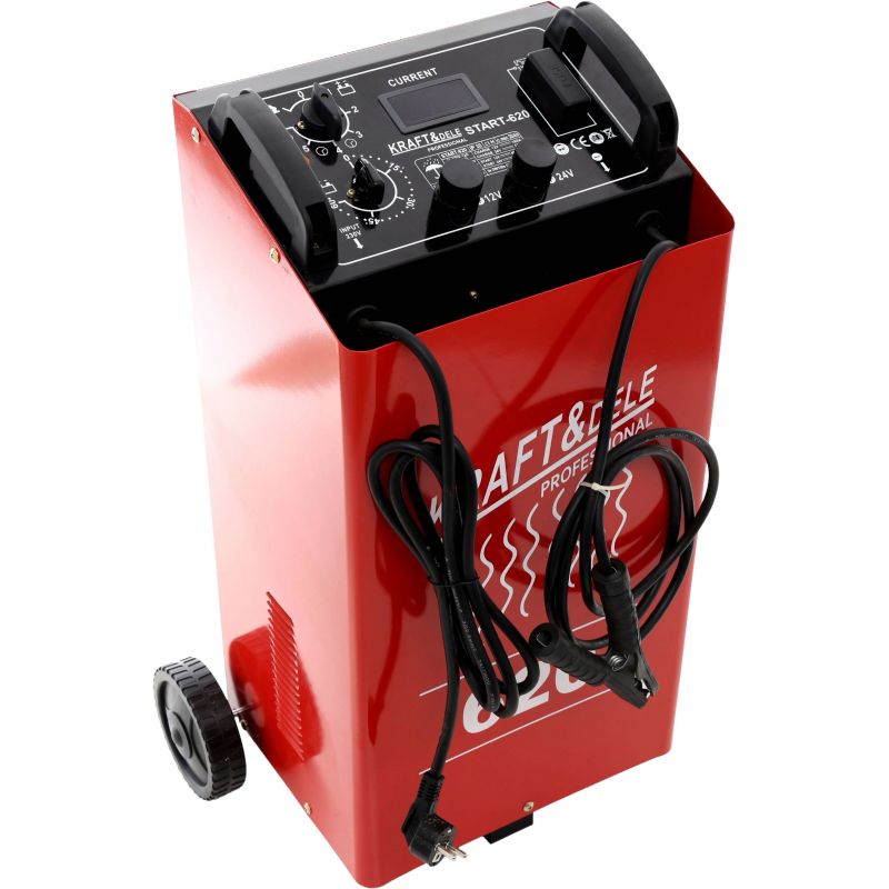 Prostownik z rozruchem LCD 250A 12/24V KD1915