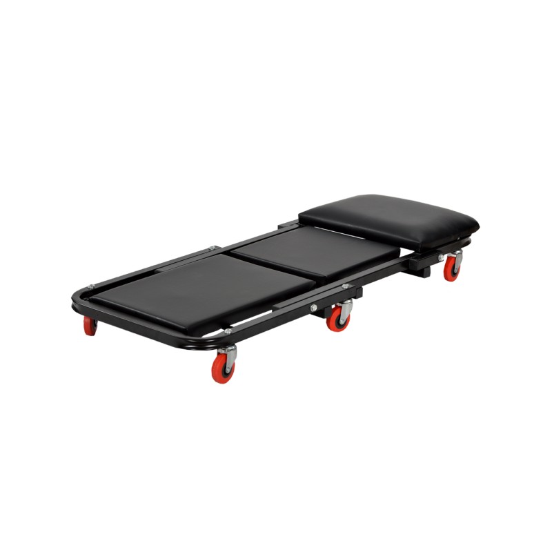 Leżak warsztatowy, siedzisko KD378 składane Leżanka