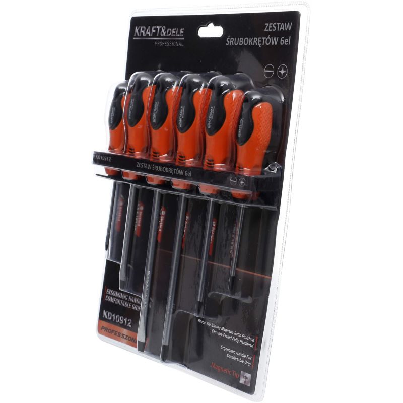 Zestaw śrubokrętów 6el. KD10912