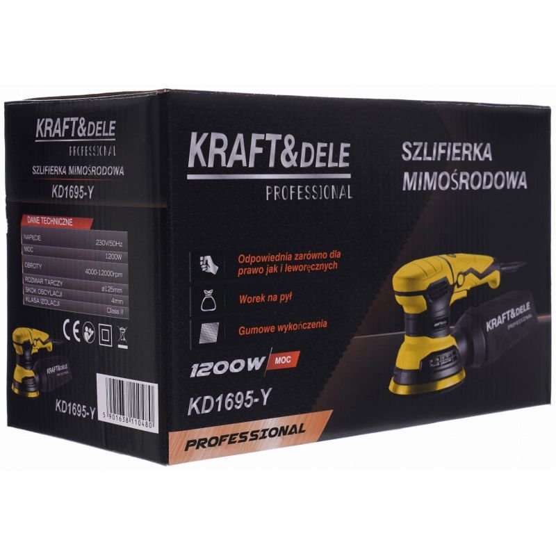 Szlifierka mimośrodowa 1200W KD1695