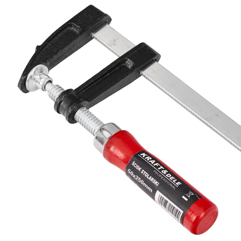 Ścisk stolarski 50 x 250 mm KD10181