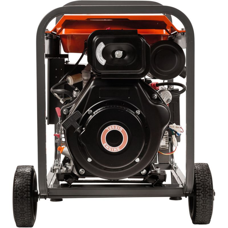 Dieselový generátor 8 kW, výkon pri 80 % zaťažení, 230/380 V, model KD126