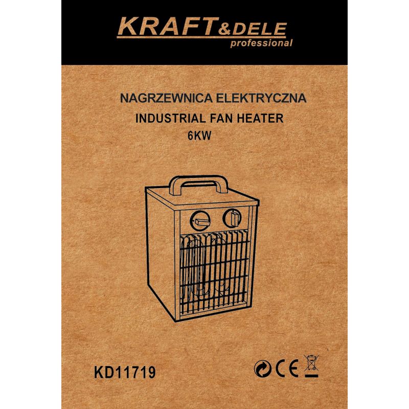 Nagrzewnica elektryczna 6KW 380V KD11719