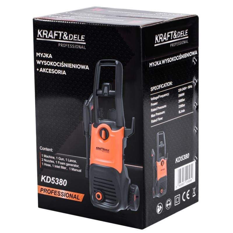 Myjka Ciśnieniowa 2900W 220 Bar KD5380