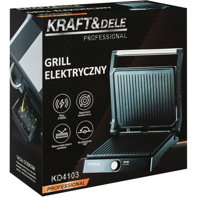Elektrický gril, výkon 2400 W, model KD4103
