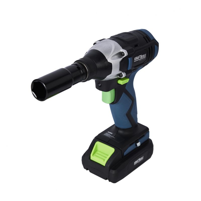 Klucz udarowy akumulatorowy 21V - zestaw z nasadkami KD3407