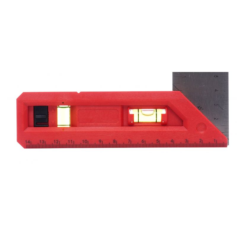 Kątownik z poziomicą 300mm KD10727