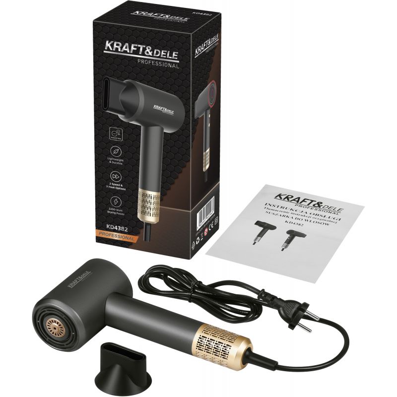 Suszarka do włosów 2200W KD4382