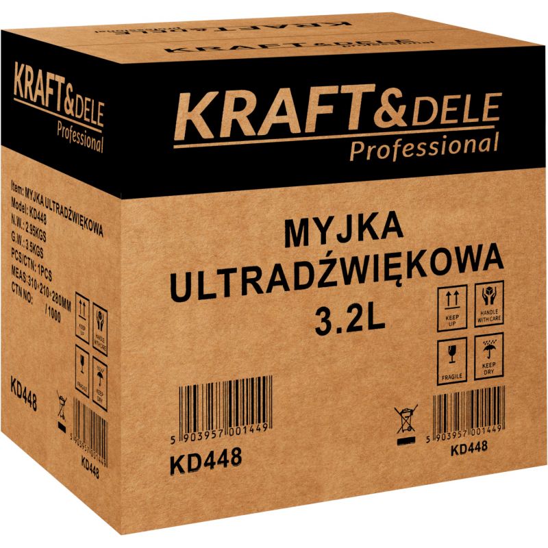 Myjka ultradźwiękowa 3,2L KD448