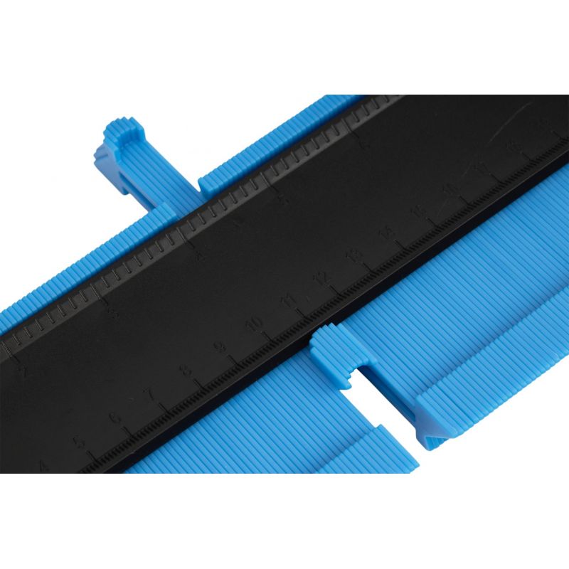 Wzornik szablon przymiar kształtów 125mm KD10387