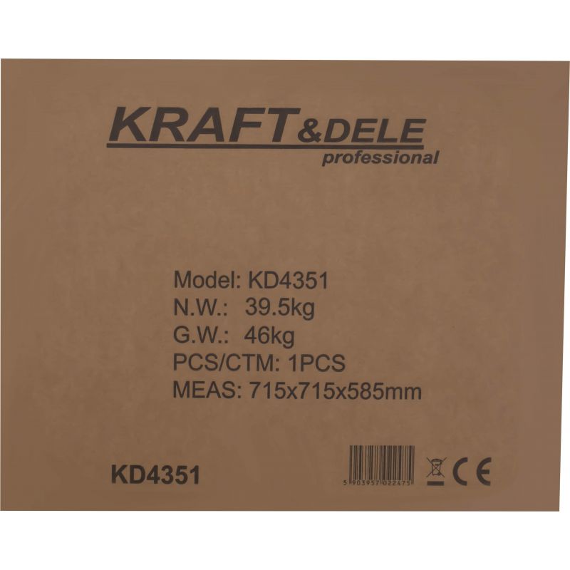 Skubarka do drobiu 1300W 650mm KD4351