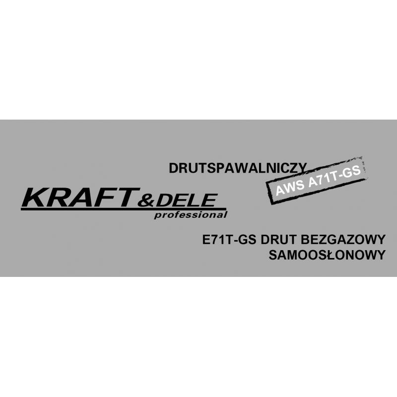 Drut spawalniczy bezgazowy samoosłonowy 0,8mm 1kg KD1148