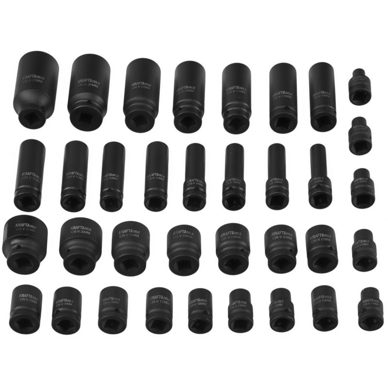 Zestaw nasadek udarowych 35el. 8-32mm KD11756