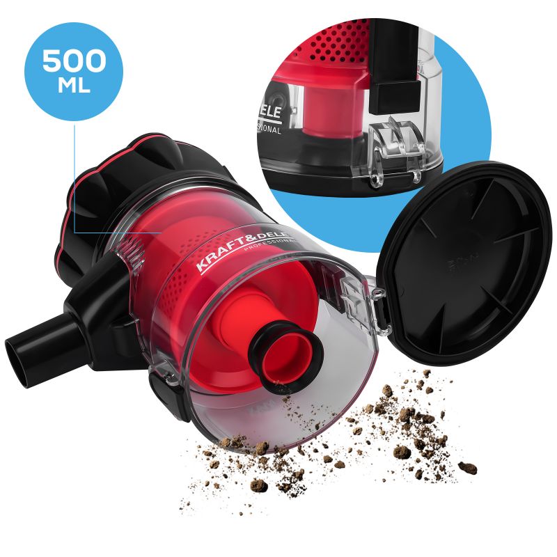 Vertikálny vysávač 600W 0,5L KD5147