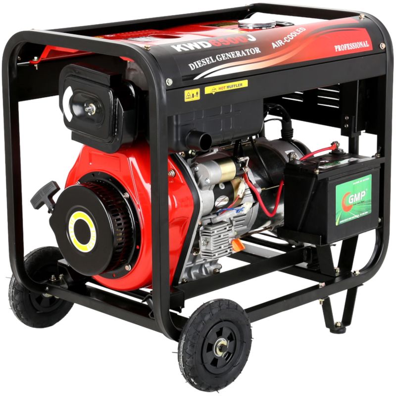 Dieselová elektrocentrála 6500W 12/230V KD122