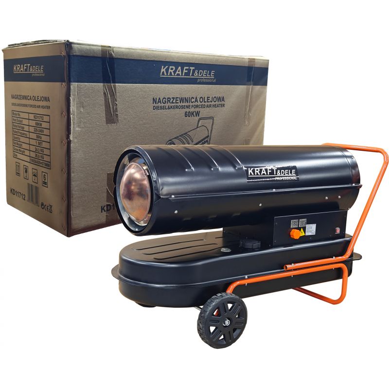 Nagrzewnica olejowa 60KW termostat KD11712