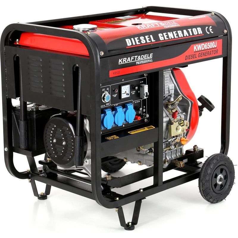 Dieselová elektrocentrála 6500W 12/230V KD122