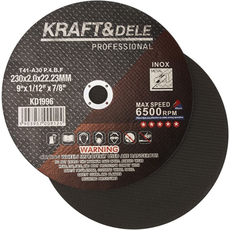 Tarcza do metalu 230x2,0x22,23 mm KD1996