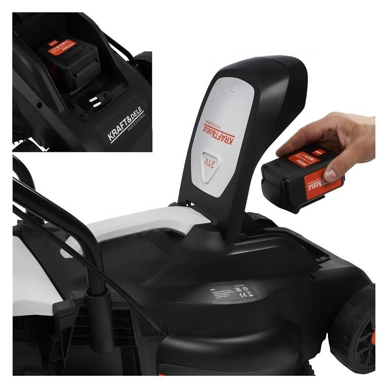 Akumulátorová kosačka 21 V, 4 Ah, 32 l, model KD5550