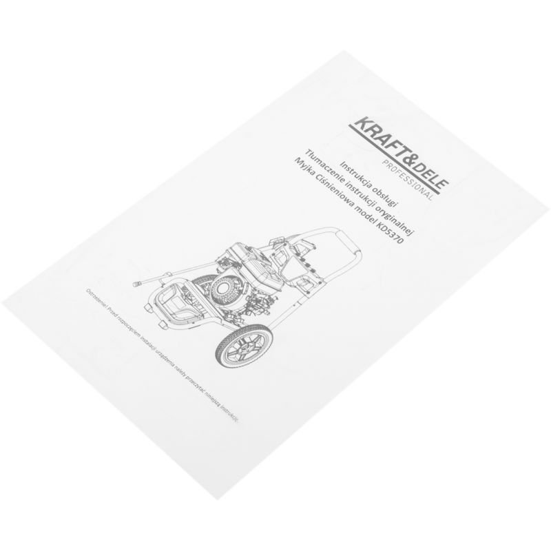 Myjka wysokociśnieniowa 7HP 360BAR KD5370