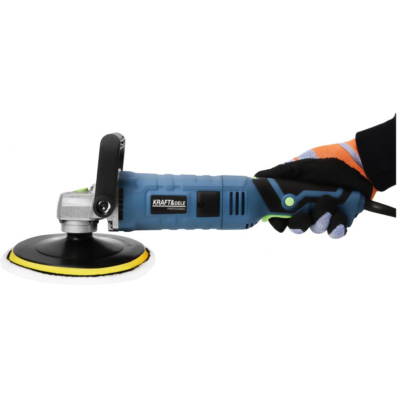 Polerka elektryczna 2650W 180mm 800-3300 rpm zestaw XXL KD3079